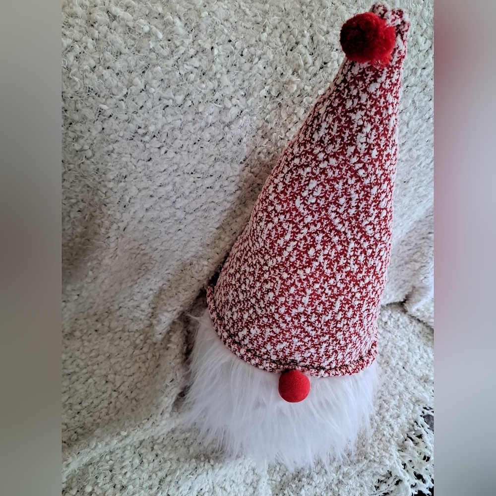 Red and White Gnome Decor